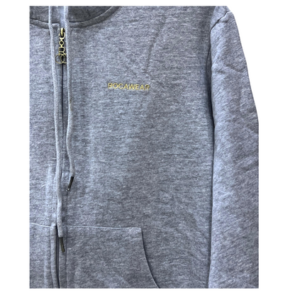 Unisex Fleece Hoodies with Embroidery & Stone Work