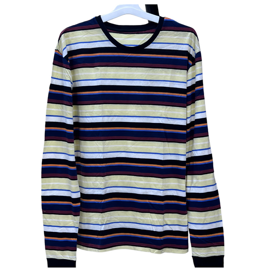 Long Sleeve T-Shirt with Stripes